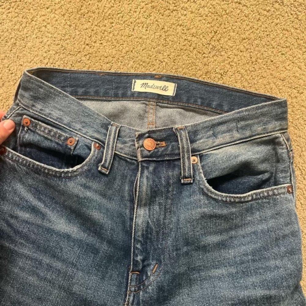 Madewell "the mom" jeans size 27